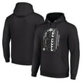 thumbnail image 1 of Unisex Starter Black Pittsburgh Steelers Half Helmet Logo Pullover Hoodie, 1 of 3