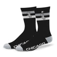 thumbnail image 1 of Unisex Starter Chicago White Sox Team Color Two-Stripe Crew Socks, 1 of 1