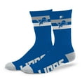 thumbnail image 1 of Unisex Starter Detroit Lions Team Color Two-Stripe Crew Socks, 1 of 1