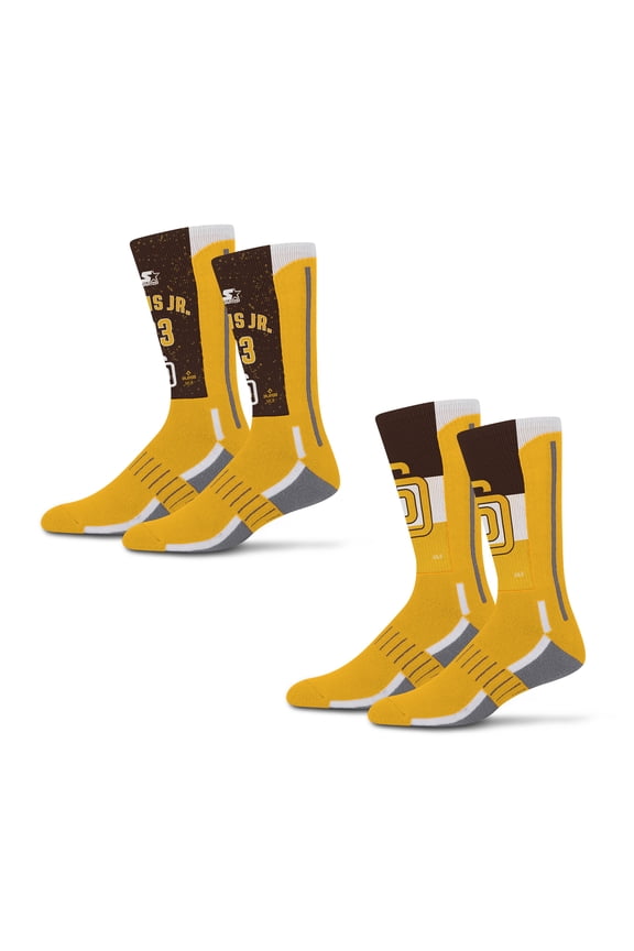 Unisex Starter Fernando Tatis Jr. San Diego Padres Jersey Arch Neo Two-Piece Sock Set