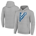 thumbnail image 1 of Unisex Starter Heather Gray Indianapolis Colts Color Scratch Fleece Pullover Hoodie, 1 of 3
