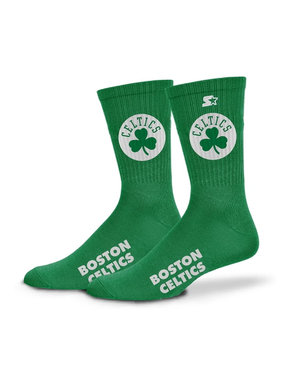 Unisex-Starter Kelly Green Boston Celtics Satin Crew Socks