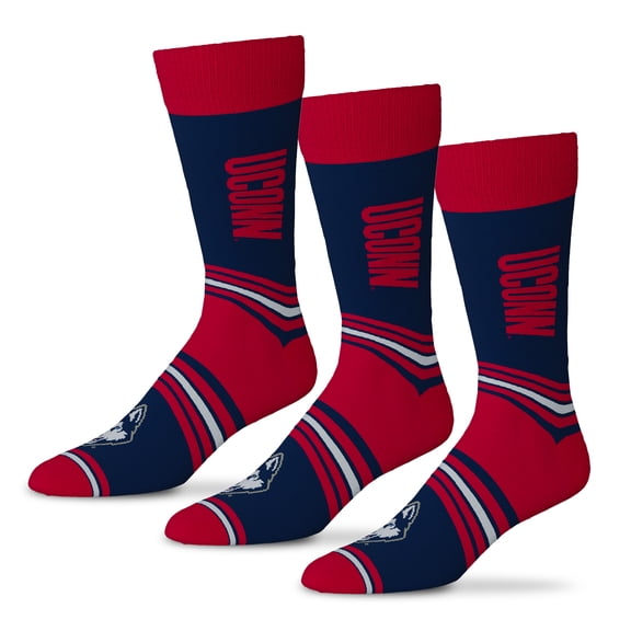 Unisex Starter  Navy UConn Huskies Rally Cry 3-Pack Socks Set