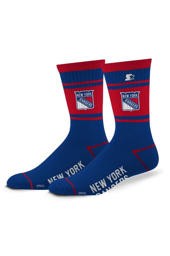 Unisex Starter New York Rangers Billboard Crew Socks