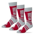 thumbnail image 1 of Unisex Starter  Red Houston Cougars Rally Cry 3-Pack Socks Set, 1 of 1