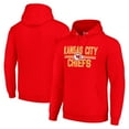 thumbnail image 1 of Unisex Starter Red Kansas City Chiefs Team Mesh Print Graphic Tri-Blend Pullover Hoodie, 1 of 3