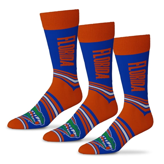 Unisex Starter  Royal Florida Gators Rally Cry 3-Pack Socks Set