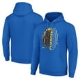 thumbnail image 1 of Unisex Starter Royal Los Angeles Chargers Half Helmet Logo Pullover Hoodie, 1 of 3
