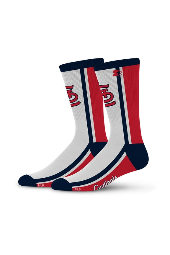 Unisex Starter St. Louis Cardinals Shout Crew Socks