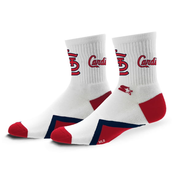 Unisex Starter St. Louis Cardinals Striker Mid-Crew Socks