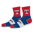 thumbnail image 1 of Unisex Starter  Texas Rangers Trifecta Throwback Mid-Crew Socks, 1 of 2