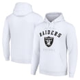 thumbnail image 1 of Unisex Starter White Las Vegas Raiders Logo Pullover Hoodie, 1 of 3