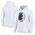 thumbnail image 1 of Unisex Starter White Los Angeles Rams Half Helmet Logo Pullover Hoodie, 1 of 3