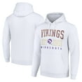 thumbnail image 1 of Unisex Starter White Minnesota Vikings Throwback Logo Pullover Hoodie, 1 of 3