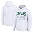 thumbnail image 1 of Unisex Starter White Philadelphia Eagles Throwback Logo Pullover Hoodie, 1 of 3