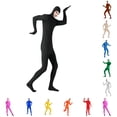 thumbnail image 1 of Unisex Stealth Jumpsuit - Black Morphsuit Full Body Spandex Catsuit for Halloween Stage Performance Cosplay, 1 of 3