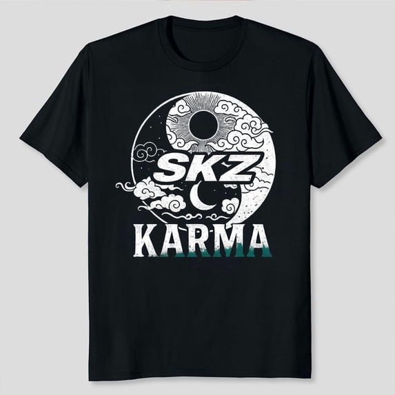 Unisex Str.ay Kids Karma Track List Graphic T-Shirt, Sizes S-5XL, Tbun