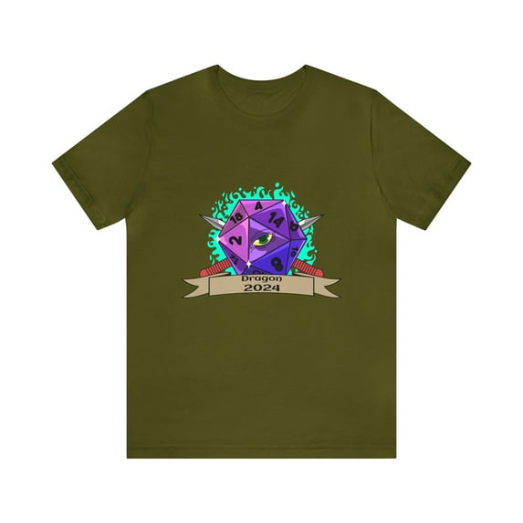 Unisex Streetwear Jersey Short Sleeve Dragon 2024 Year T-Shirt