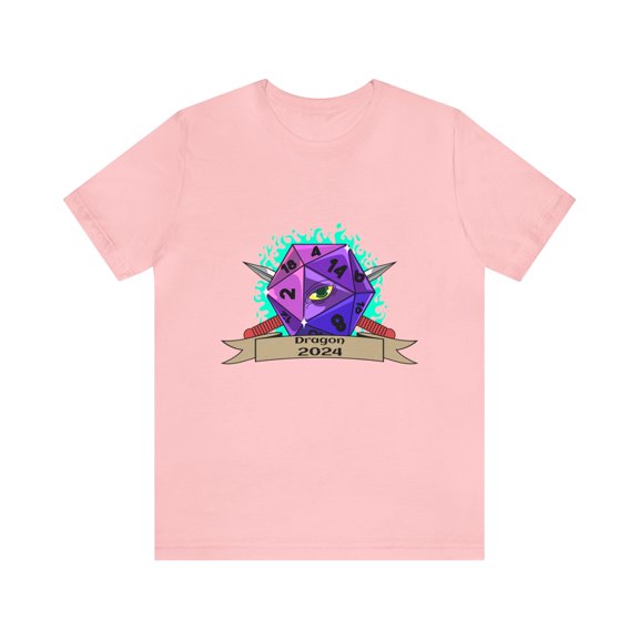 Unisex Streetwear Jersey Short Sleeve Dragon 2024 Year T-Shirt