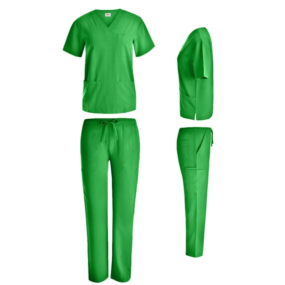 Unisex Stretch Scrubset Apple Green