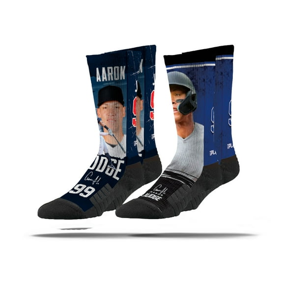 Unisex-Strideline Aaron Judge New York Yankees Premium 2-Pack Full Slub Crew Socks
