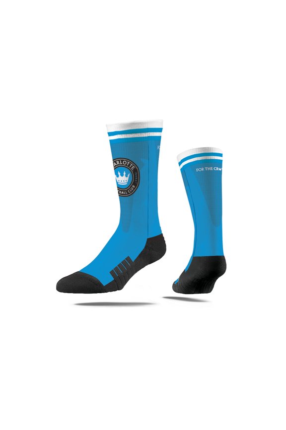 Unisex Strideline  Charlotte FC Jersey Hook Premium Crew Socks