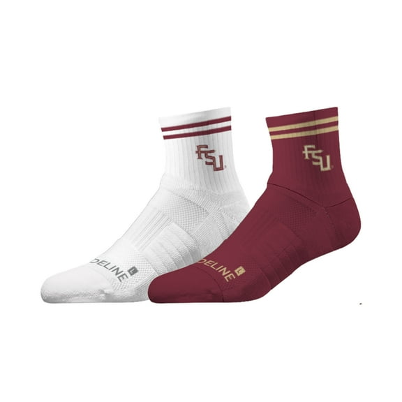 Unisex Strideline Florida State Seminoles Premium Knit 2-Pack Half Calf Socks Set