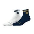 thumbnail image 1 of Unisex Strideline Notre Dame Fighting Irish Premium Knit 2-Pack Half Calf Socks Set, 1 of 1