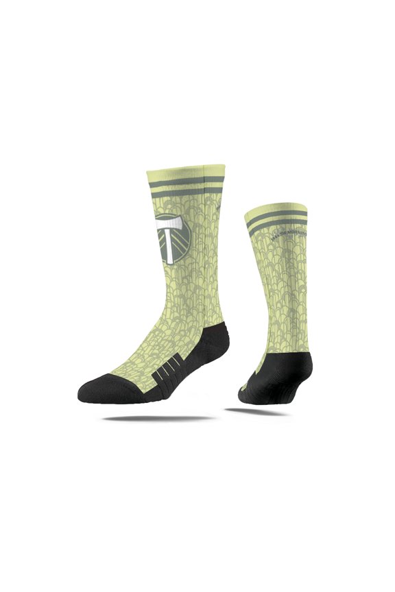 Unisex Strideline Portland Timbers Jersey Hook Premium Crew Socks