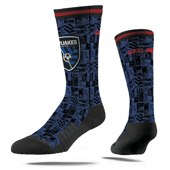 Unisex Strideline San Jose Earthquakes 2025 Jersey Hook Premium Crew Socks