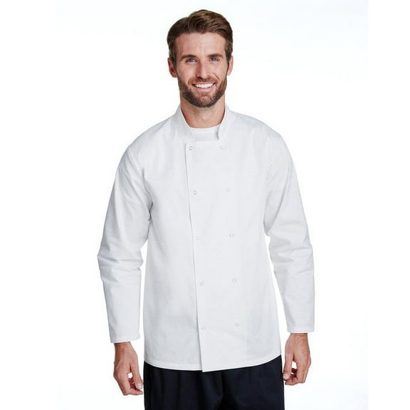 Artisan Collection by Reprime RP665 Ten Studded Front Chef Coat-White-XL