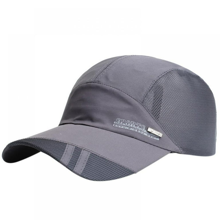 Unisex Summer Baseball Hat, Sun Cap - Lightweight Mesh Quick Dry Hats -  Adjustable Cap - Cooling Sports Caps
