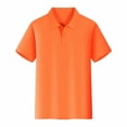 thumbnail image 1 of Unisex Summer Breathable Button Down Shirt - Lapel Collar, Polyester/Spandex, for Work/Casual - S-XXXXL Sizes, 1 of 3