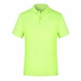 thumbnail image 1 of Unisex Summer Breathable Button Down Shirt - Lapel Collar, Polyester/Spandex, for Work/Casual - S-XXXXL Sizes, 1 of 3