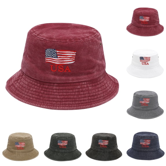 Unisex Summer Bucket Hat Beach Fishing Outdoor Sun Protection Casual Style