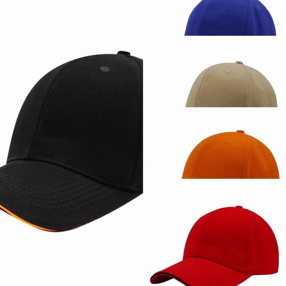 Unisex Summer Fashion Sun Baseball Cap Adjustable Outdoor Casual Hat Hats for Women Men Washed Baseball Hat Adjustable Cotton Sports Caps for Adults Outdoor Activities