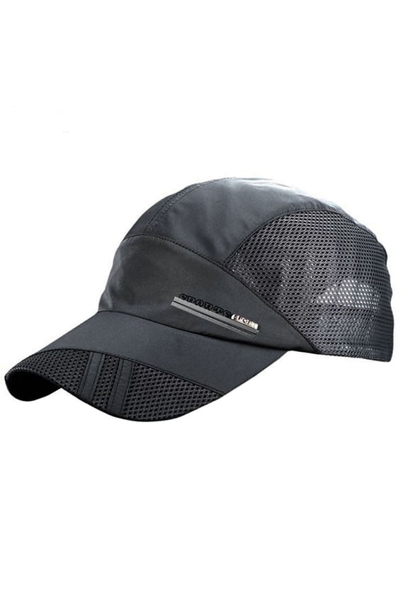 1-Pack Unisex Quick Dry Mesh Baseball Cap, Breathable Summer Sports Hat for Men Women, Adjustable Running Golf Fishing Hat TIKA