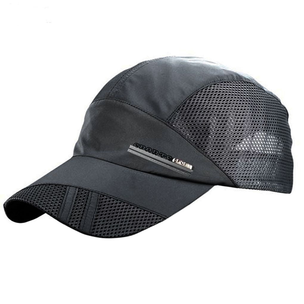 Unisex Summer Mesh Baseball Cap Quick Drying Breathable Sports Hat 