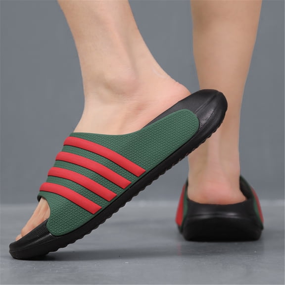 Unisex Summer Outdoor Leisure Casual Fashion Slippers Non-slip Wear-resistance Thick Soles Couples Slippers