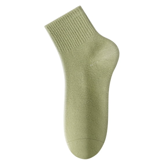 Unisex Summer Seamless Cotton Crew Socks Lightweight Moisture Wicking Mid Tube Socks for All Day Comfort