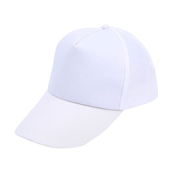 Unisex Summer Solid Color Polyester Baseball Cap Lightweight Breathable Fashion Casual Daily Sun Hat By Yigetop White One Size