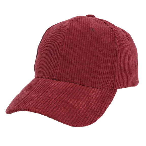 Unisex Summer Solid Corduroy Baseball Cap - Adjustable, Lightweight, Vintage Style, Suitable for Beach/Outdoor Activities