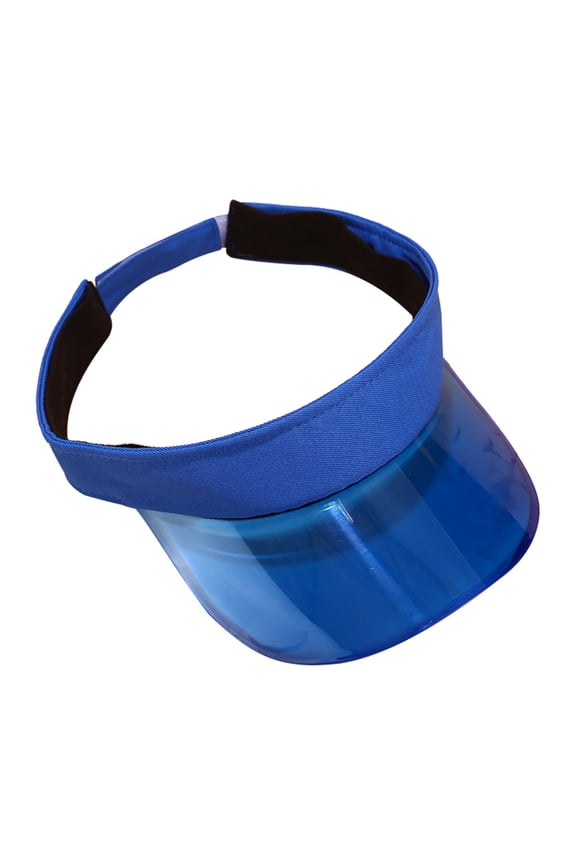 Unisex Sun Hat Empty Top Solid Color Elastic Polyester Gender Free Adjustable All Match Daily Sunshade Visor Cap