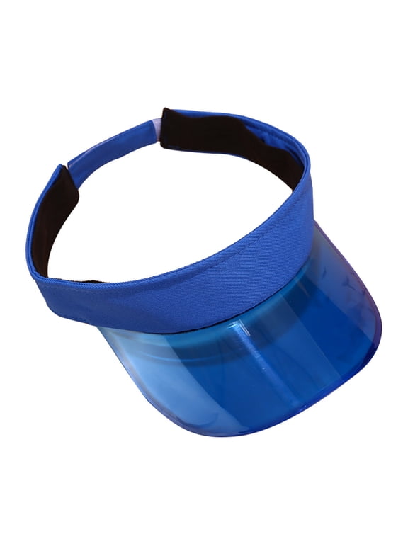 Unisex Sun Hat Empty Top Solid Color Elastic Polyester Gender Free Adjustable All Match Daily Sunshade Visor Cap
