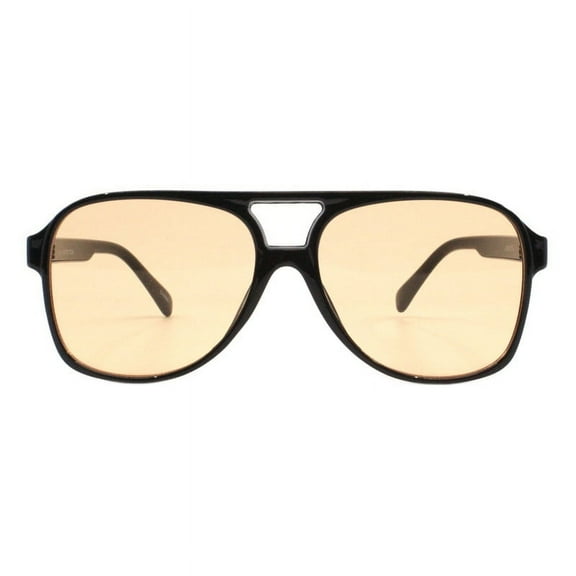 Unisex Sunglasses Vintage Retro Style Pilot Driver Shades UV400 Black, Orange
