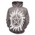 thumbnail image 1 of Unisex Supernatural Hoodies 3D Printed Pullover Hooded Sweatshirt with Pocket for Mens Womens, 1 of 8