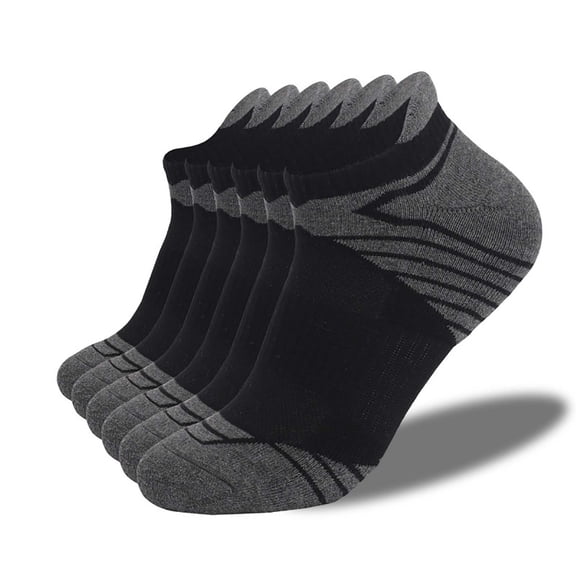 Unisex Sweat-absorbing Breathable And Outdoor Socks For Sports Men Women Soft Moisture-Wicking Cotton Crew Adult Cushioned Low Cut Gym Sports Socks for Running Climbing