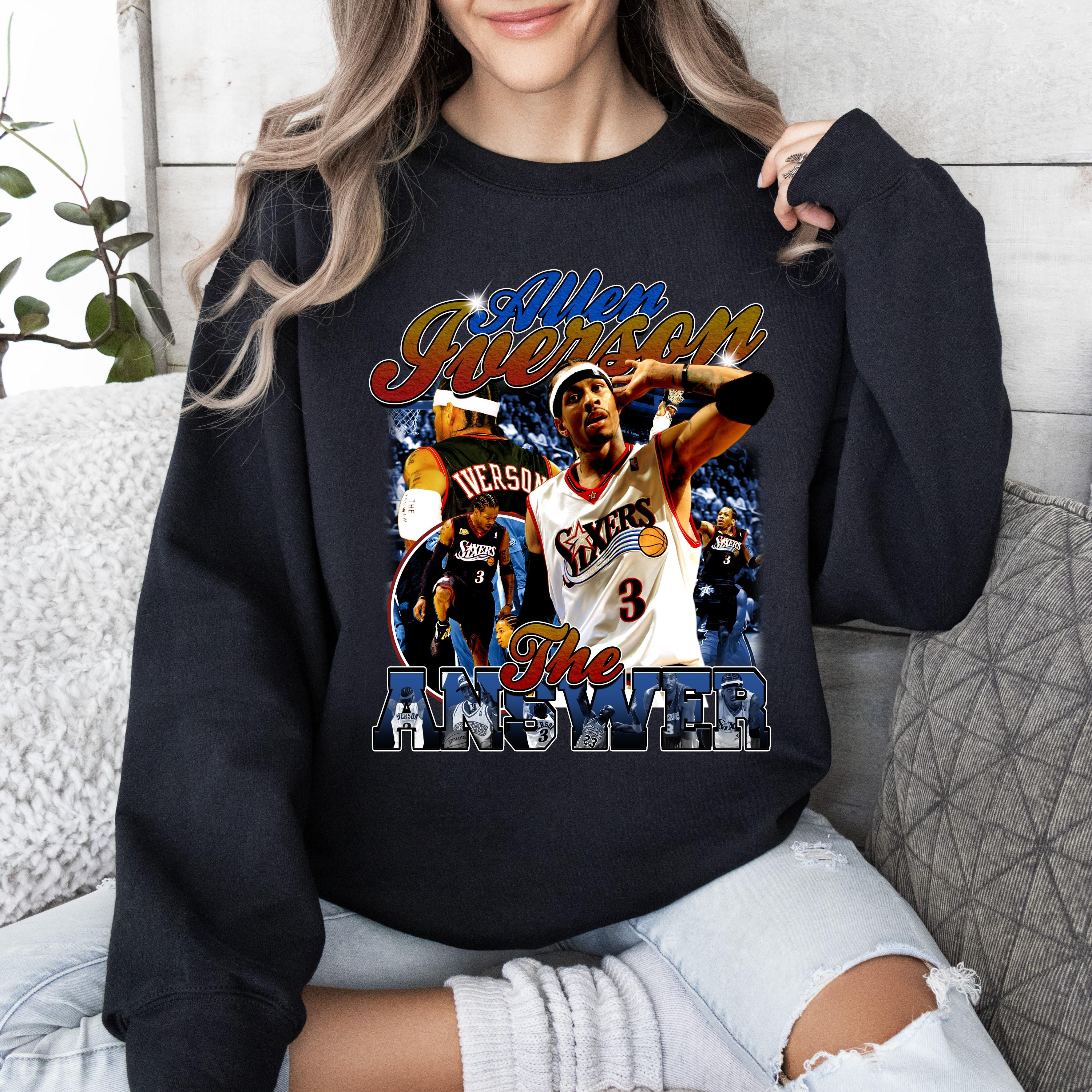 Unisex Sweatshirt Allen Iverson for Men and Women