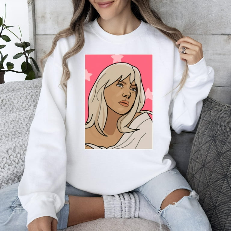 Unisex Sweatshirt Billie Eilish Star Print for Men and Women up to Size 4XL Walmart