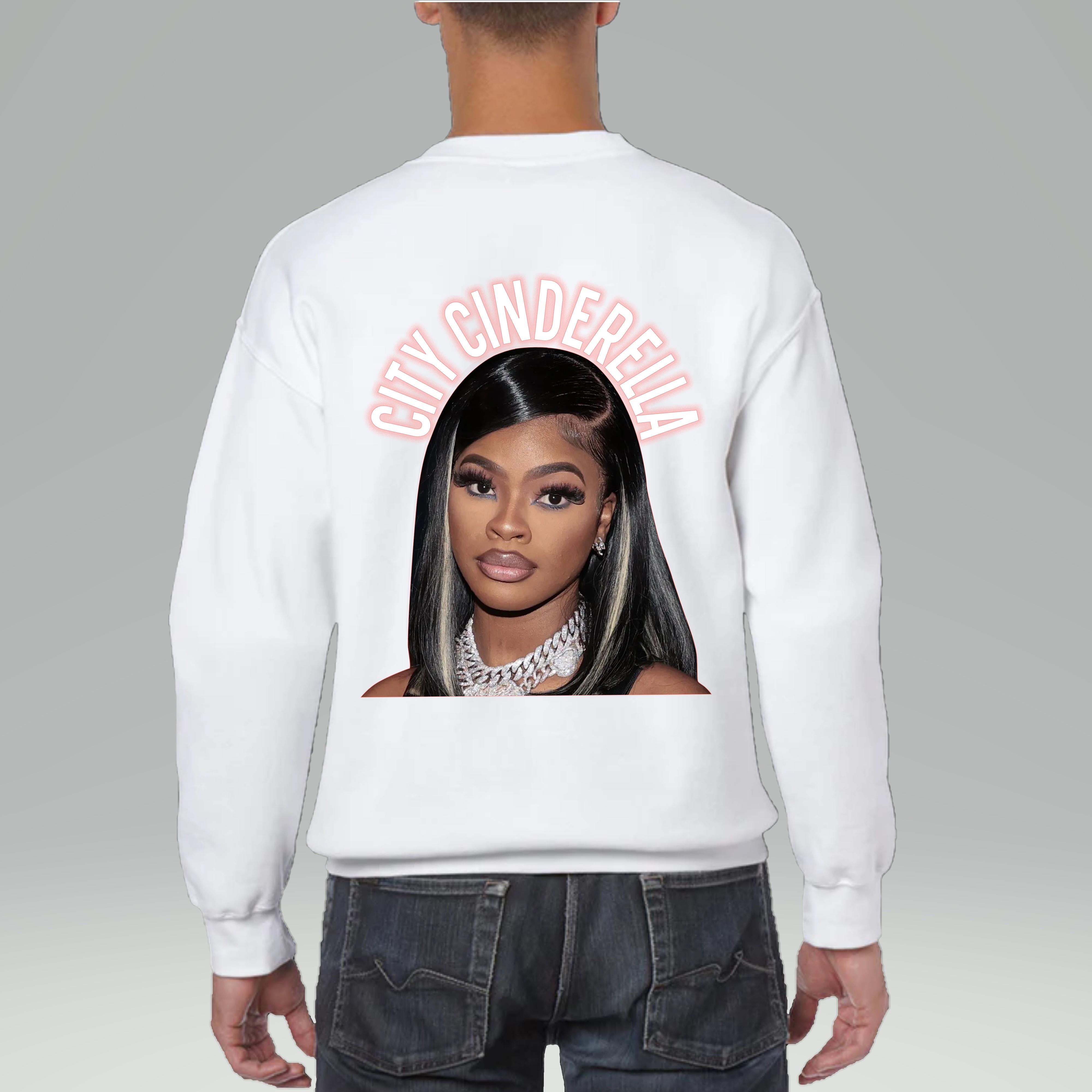 Unisex Sweatshirt City Cinderella Graphic Sweatshirt for Men and Women Walmart